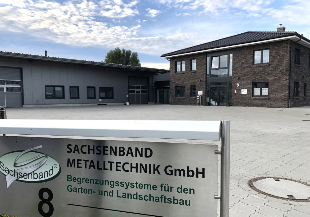 Sachsenband Metalltechnik im Gewerbegebiet Appen